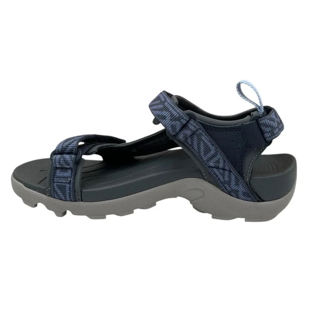 Teva K Tanza Youth Big Boys Sport Outdoor Sandals Size 1 Blue Gray‎ Adjustable